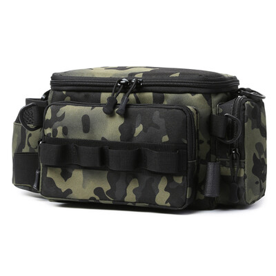 Žvejybos reikmenų krepšiai Juosmuo Fanny Pack Žvejybos masalai Line Box Komunalinių reikmenų laikymo reikmenys Lauko kempingo pečių krepšys Crossbody