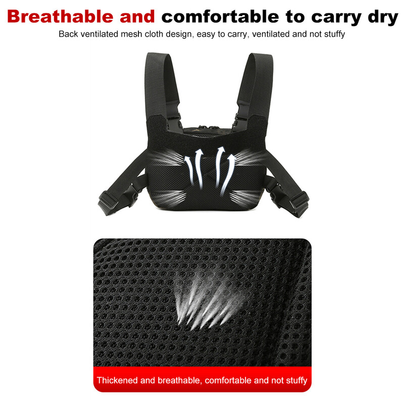 Rybárske náprsné tašky, pánske taktické tašky, náprsné batohy, molle nylonové lezecké kempingové batohy, outdoorové cestovné vesty, anny batohy