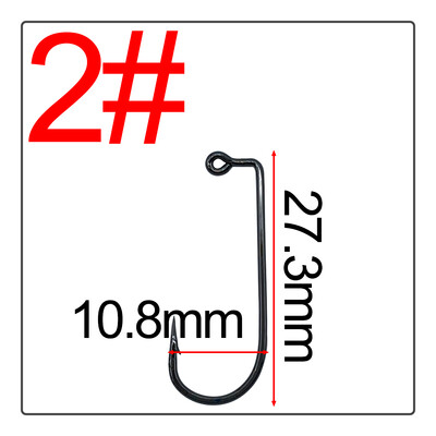 50 vnt Švininis kabliukas Daug anglies plienas Plokščia spygliuolė Stačiojo kampo kabliukas Luya švaistiklio juosta surinkti priedus Žvejybos reikmenys