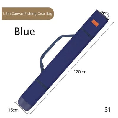 120cm 130cm 150cm Geantă de pescuit din pânză Undiță de pescuit rezistentă la apă Umbrelă Carcasă de depozitare pentru echipament Genți portabile de umăr