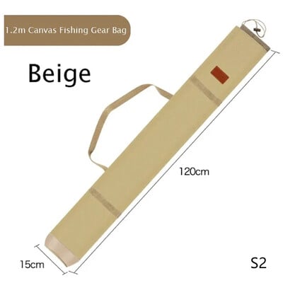 120cm 130cm 150cm Geantă de pescuit din pânză Undiță de pescuit rezistentă la apă Umbrelă Carcasă de depozitare pentru echipament Genți portabile de umăr