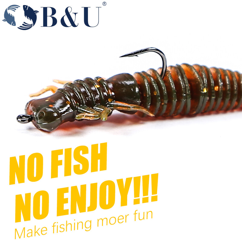 B&U 25db Micro Trout Single Hook Horgászhorog Carbon Steel Single Hooks felszerelés Féreghorgok Horgásztartozékok