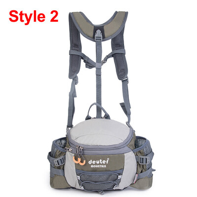 Lauko sportinis liemens krepšys dviračių sportas stovyklavimas laipiojimas vyrų kuprinė žygis pečiais bėgti vandens butelis dviratis „fanny“ paketas žvejyba