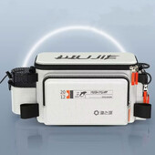 Multifunkčné rybárske tašky, boxy na úložný box na nástrahy, pánska outdoorová kabelka cez rameno, zavesný box na rybárske prúty a návnady