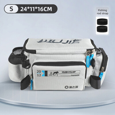 Multifunkčné rybárske tašky, boxy na úložný box na nástrahy, pánska outdoorová kabelka cez rameno, zavesný box na rybárske prúty a návnady