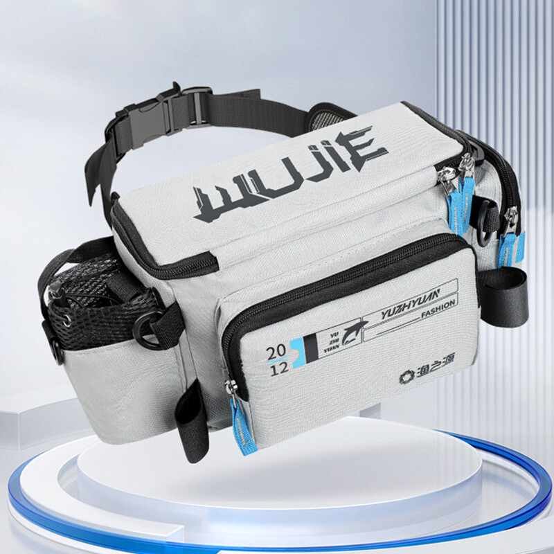 Multifunkčné rybárske tašky, boxy na úložný box na nástrahy, pánska outdoorová kabelka cez rameno, zavesný box na rybárske prúty a návnady