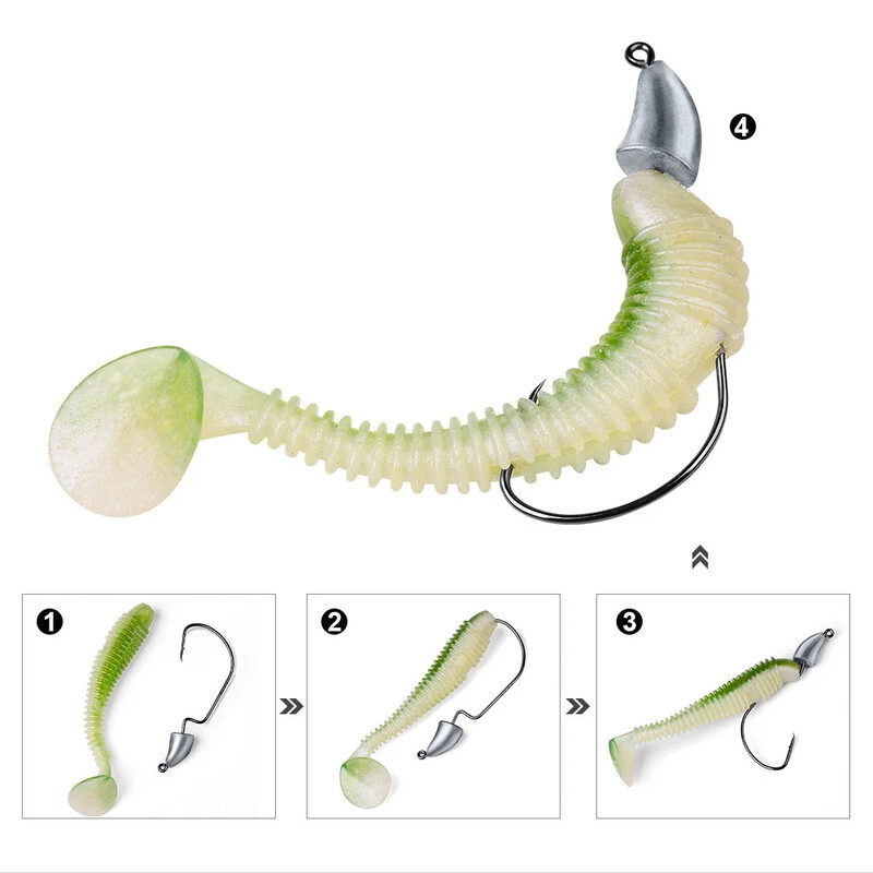 Háčik s jigovou hlavicou 1,75 g 2,5 g 3,5 g 5 g 7 g 10 g 14 g Rybársky háčik, jigová návnada, tvrdá návnada, mäkký háčik s červom, jigový háčik na rybolov