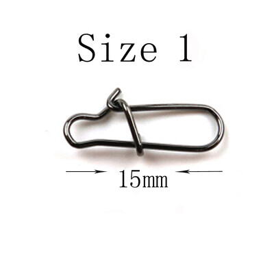 THETIME 100 ks hákových karabín z nehrdzavejúcej ocele, otočné bezpečnostné karabíny z rybárskeho suda, háčiky, príslušenstvo na návnady, konektor, karabína, ryby