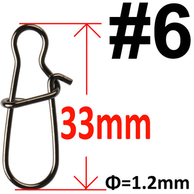 50 alebo 100 ks nerezových rybárskych karabínok s karabínou, príslušenstvo na rýchle uzamykanie, otočný háčik na návnadu