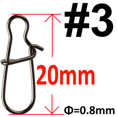 50 alebo 100 ks nerezových rybárskych karabínok s karabínou, príslušenstvo na rýchle uzamykanie, otočný háčik na návnadu