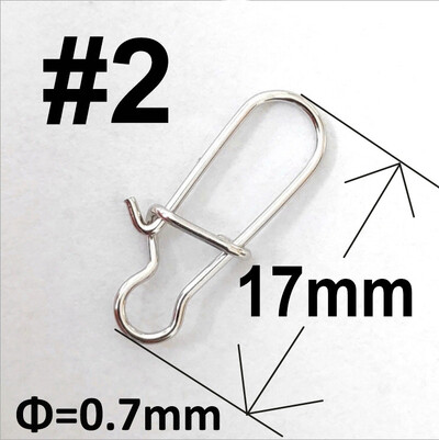 50 alebo 100 ks nerezových rybárskych karabínok s karabínou, príslušenstvo na rýchle uzamykanie, otočný háčik na návnadu