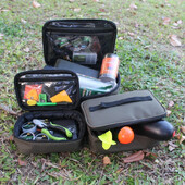 Karpkalapüügitarvete hoiukoti kast Kerge hoiukoti hoiuruum välitingimustes, hõlpsasti kaasaskantav kott karpkala tarvikute jaoks