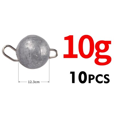 MEREDITH Cârlig agravat Jig Head 2g 4g 6g Apă adâncă Greutate glonț momeli momeli de pescuit pandantiv de pescuit