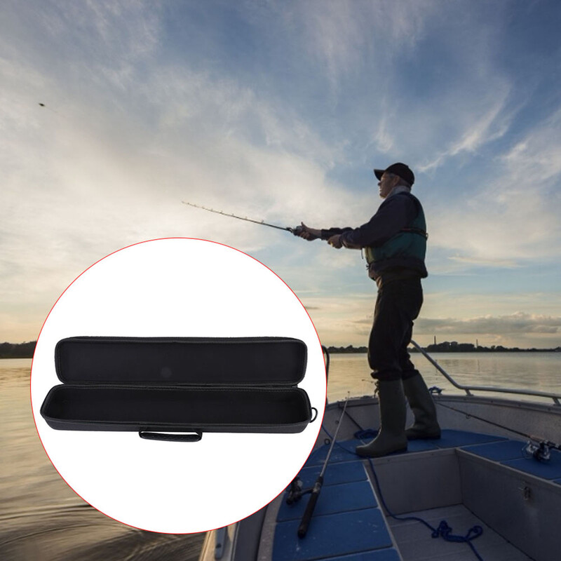 Vonkajšie prenosné vodotesné puzdro na rybárske prúty z EVA, úložný priestor na navijaky, taška na prenášanie batožiny