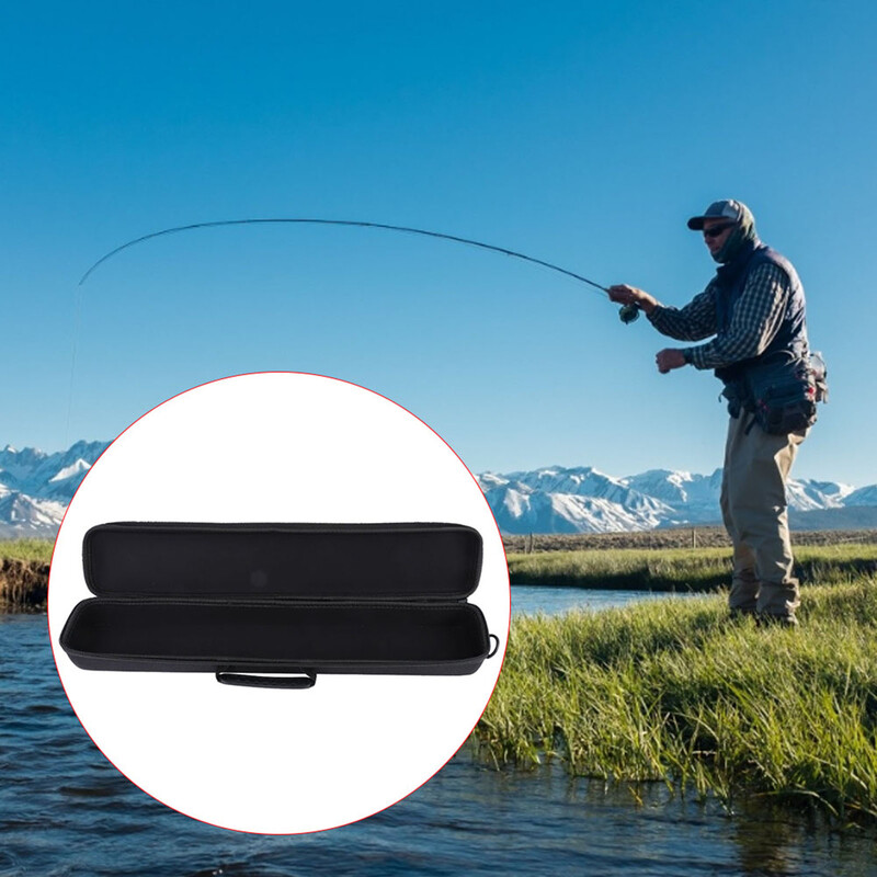 Vonkajšie prenosné vodotesné puzdro na rybárske prúty z EVA, úložný priestor na navijaky, taška na prenášanie batožiny