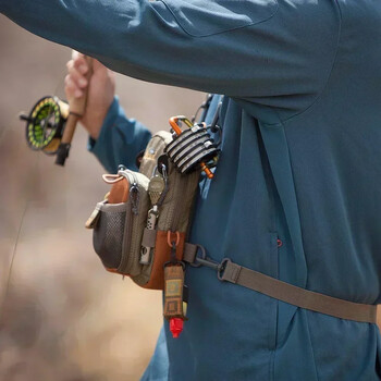 Πακέτο μέσης Fly Fishing Chest Pack Wader Belt Wading Summit Sling