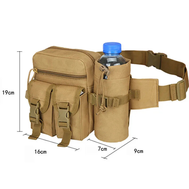 Vodotesný Molle pánsky taktický pásový batoh, vonkajší, pracovný, športový, turistika, poľovnícky, jazdecký, pánsky, puzdro, horolezectvo, rybársky opasok