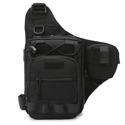 Többfunkciós horgászláb táska derékcsomag Férfi taktikai táskák Molle nylon kültéri hegymászó kemping utazó mellény hátizsák