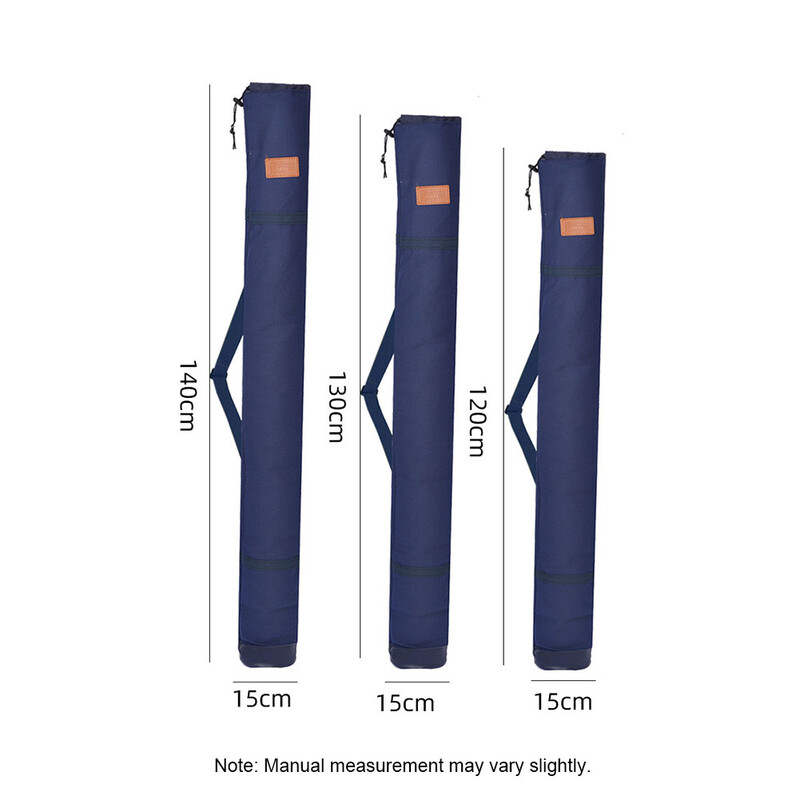 1,2/1,3/1,4M taška na rybársky prút, multifunkčná skladacia prenosná úložná taška, veľkokapacitná taška na rybársky dáždnik, rybárske príslušenstvo