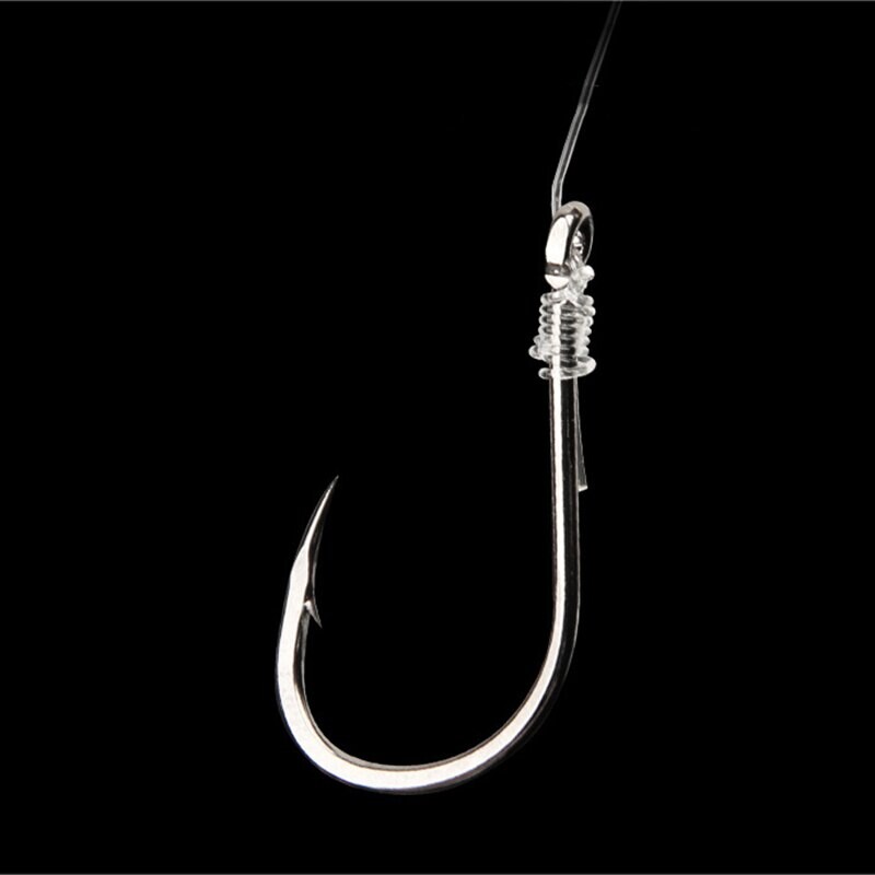 400 vnt. Premium aukštos anglies plieno spygliuoti kabliukai, skirti sūraus vandens gėlo vandens žvejybos reikmenims.