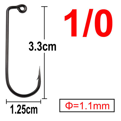100 tk 90-kraadine tikkkärbse sidumine, tugev traat soolase vee magevee kalakonks Aberdeen jigi püügi suurus 6 4 2 1 1/0 kuni 4/0#