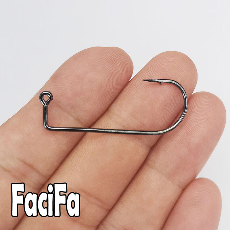 100 tk 90-kraadine tikkkärbse sidumine, tugev traat soolase vee magevee kalakonks Aberdeen jigi püügi suurus 6 4 2 1 1/0 kuni 4/0#