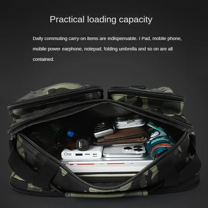 Molle Bag 600D Žygiai Kelionės Laipiojimas Žvejyba Sling Crossbody Trekking Taktinės rankinės Pečių krepšys Kempingas lauke Savaitgalis