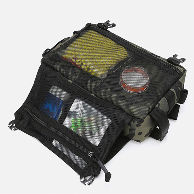 Vonkajšia rybárska taška na návnady, cyklistika, pás, muži, ženy, EDC, Molle, taktická kempovanie, horolezectvo, turistika, cestovanie, crossbody, hrudník, ľadvinka