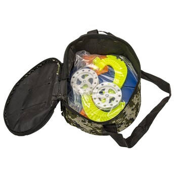 1 ΤΕΜ. Winter Ice Fishing Fishing Tackle Fishing Bag Camouflage Green Πανί Oxford Προστατευτικό κάλυμμα αυτόματου τραπεζιού ψαρέματος