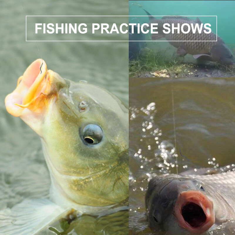 FTK 12/24 vnt. didelio anglies plieno žvejybos kabliukai su žiedu 6-13#, automatinis apverčiamas spygliuotas spygliuotas kabliukas karpių žvejybos reikmenims