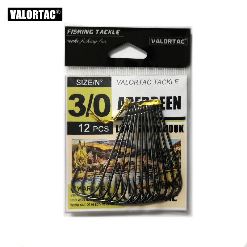 Aberdeen žvejybos kabliukas, skirtas žvejybai gyvu masalu, didelio anglies plieno kabliukai, paplūdimio upės žvejybos reikmenys, lengvas ir stiprus