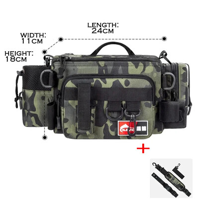 Žvejybos masalų krepšys, Žieminės žvejybos lauke kuprinė su meškerės laikiklio krepšiu, žvejybos reikmenų kuprinės jaukų dėžutės įrankių laikymo krepšys