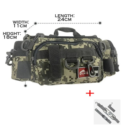 Žvejybos masalų krepšys, Žieminės žvejybos lauke kuprinė su meškerės laikiklio krepšiu, žvejybos reikmenų kuprinės jaukų dėžutės įrankių laikymo krepšys