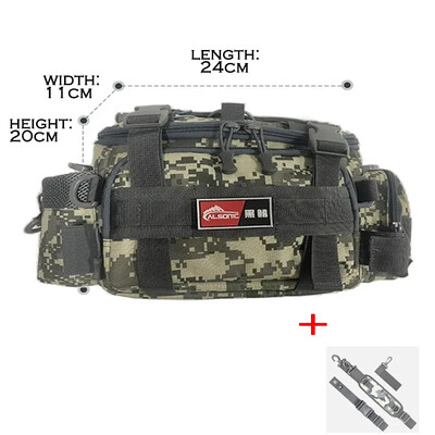 Žvejybos masalų krepšys, Žieminės žvejybos lauke kuprinė su meškerės laikiklio krepšiu, žvejybos reikmenų kuprinės jaukų dėžutės įrankių laikymo krepšys