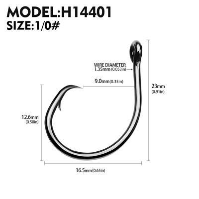 10 gab. Apļveida dzeloņstieņu astoņkāju āķi Lielisks vilkšanas spēks ar augstu oglekļa tēraudu, spēcīgi nobīdīti āķi samiem Saldūdens izmērs 1#-10/0#