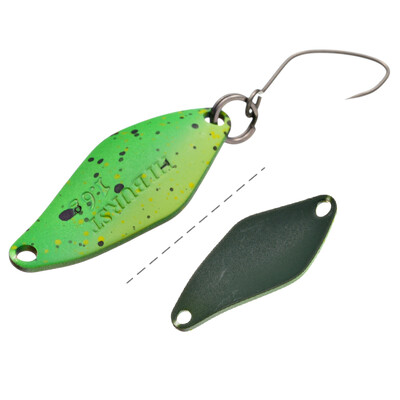 Valdymo upėtakių masalai Spalvingas dažymo šaukštas masalas HI BURST 1,6 g 26 mm varinis metalinis žvejybos masalas, skirtas upėtakių ešerių čiubiui SP40