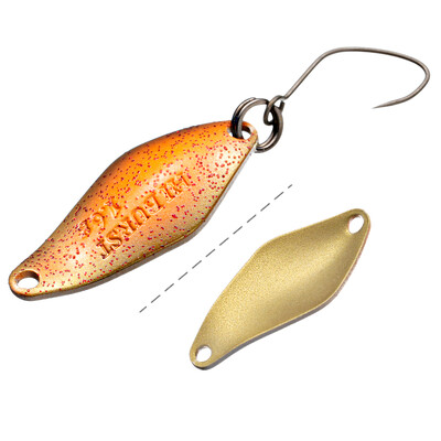 Valdymo upėtakių masalai Spalvingas dažymo šaukštas masalas HI BURST 1,6 g 26 mm varinis metalinis žvejybos masalas, skirtas upėtakių ešerių čiubiui SP40