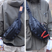 Kültéri csalitáska, többfunkciós, vízálló, hordozható oxfordi horgászbot utazótáska, horgászbot horgászláda