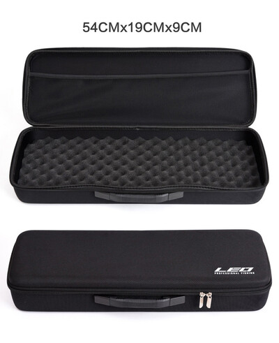 EVA Hard Shell torba za pohranu štapa za pecanje i koluta, torbica za prijenosni štap za pecanje, držač za držač pribora za pecanje Organizator za pohranu alata