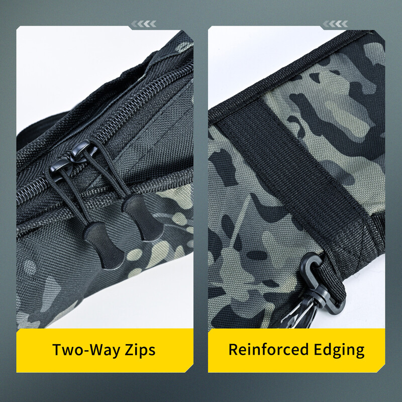 Sulankstomas meškerės krepšys Žvejybos reikmenų laikymo krepšiai Nešiojami lauko meškerės krepšiai 160 cm / 140 cm / 120 cm kelionėms