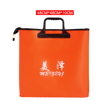 Liela makšķerēšanas soma, ūdensizturīga, biezāka soma Live Fish rokassomiņa Daudzfunkcionāla viegla zvejas rīka kausa makšķerēšanas kastes piederumi