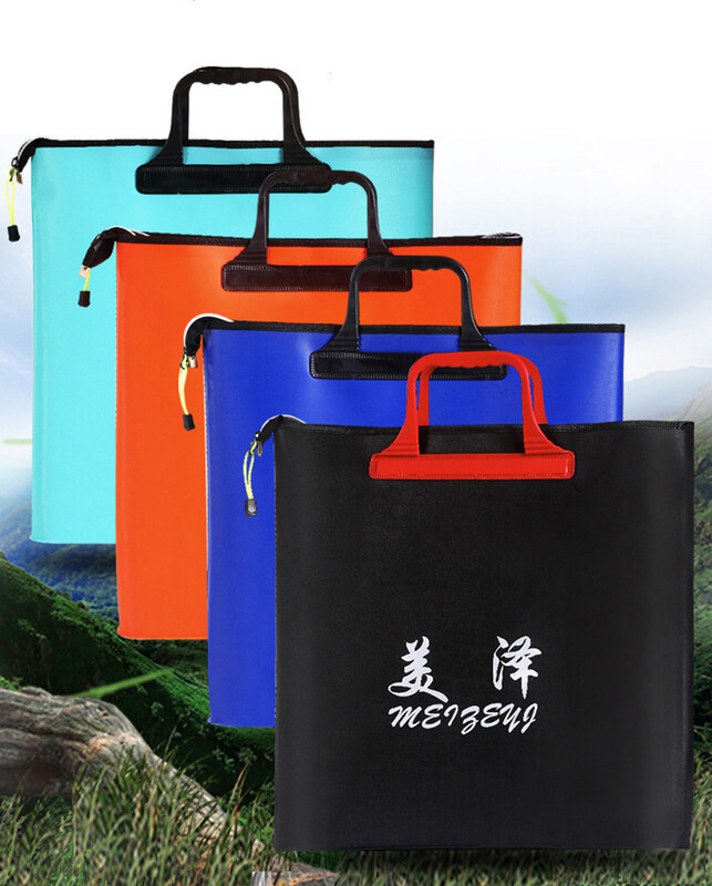 Liela makšķerēšanas soma, ūdensizturīga, biezāka soma Live Fish rokassomiņa Daudzfunkcionāla viegla zvejas rīka kausa makšķerēšanas kastes piederumi