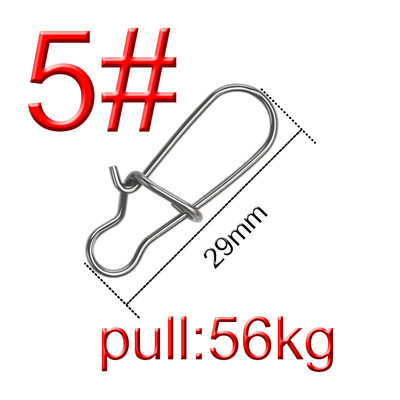 50 vnt Žvejybos pasukama jungtis, kabliukai, spaustukai, užraktai, karabinai, nerūdijančio plieno žvejybos tvirtinimo elementai, užsegami įrankiai