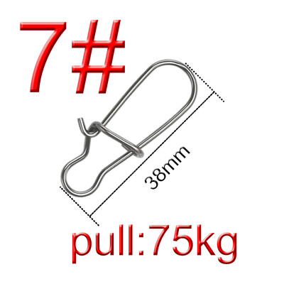 50 vnt Žvejybos pasukama jungtis, kabliukai, spaustukai, užraktai, karabinai, nerūdijančio plieno žvejybos tvirtinimo elementai, užsegami įrankiai