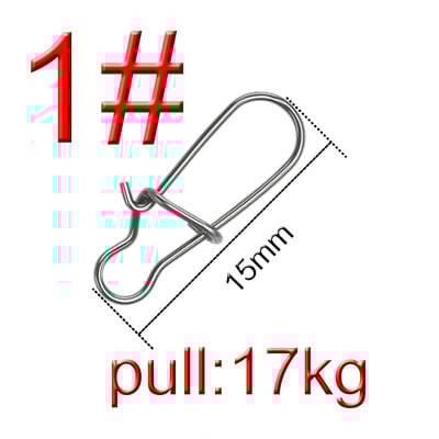 50 vnt Žvejybos pasukama jungtis, kabliukai, spaustukai, užraktai, karabinai, nerūdijančio plieno žvejybos tvirtinimo elementai, užsegami įrankiai