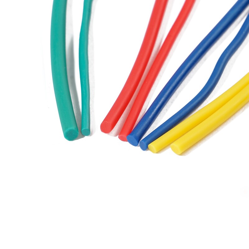 Nauji 3 m / 6 m / 10 m vientiso šerdies stiebo elastinio skersmens 1,8–3,2 mm žūklės valai 4 spalvų latekso vamzdelių laikymo virvės žvejybos reikmenys