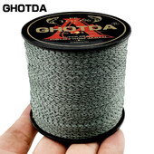 GHOTDA X8 Spot Neviditeľný pletený rybársky vlasec Super silný 8 prameňov Multifilament PE vlasec 100M 300M 18 22 31 39 43 52 61 78 96LB