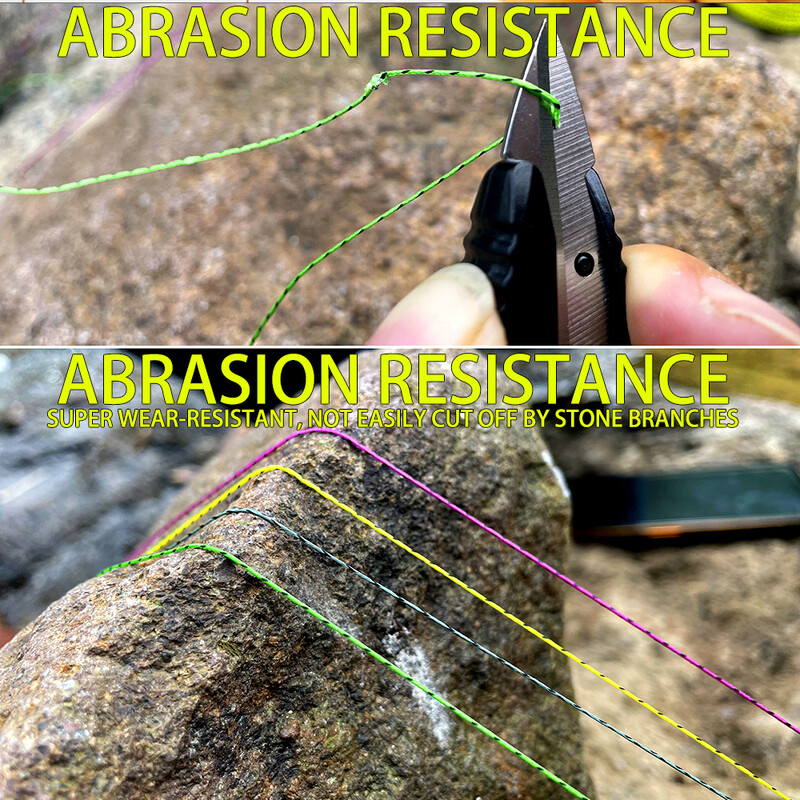 GHOTDA X8 Spot Neviditeľný pletený rybársky vlasec Super silný 8 prameňov Multifilament PE vlasec 100M 300M 18 22 31 39 43 52 61 78 96LB