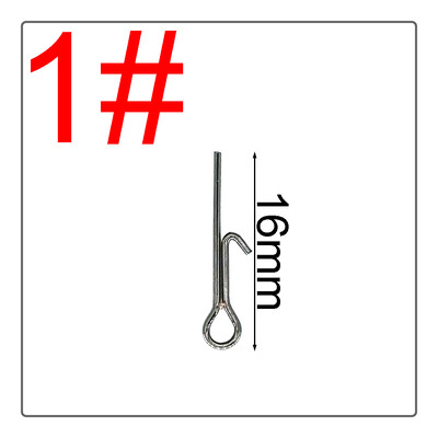 50 DB horgászcsali Stinger tüskés horog összekötő tűk tű fix zárasszisztens puha csali horgásztartozékok