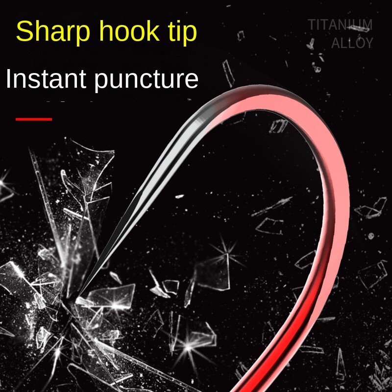 Sea.Yolo 50 ks rybárske háčiky morské rybárske návnady s ostnatým nosom, zobák, držiak na živú návnadu, kaprový rybolov, jig, háčiky na červy, príslušenstvo